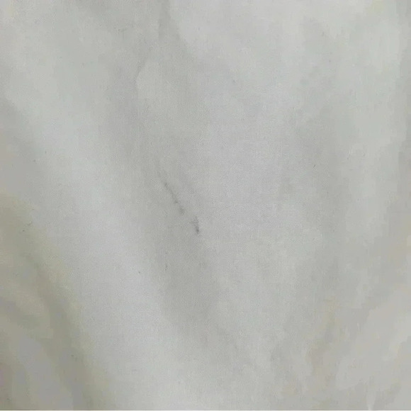 White cotton short sleeve blouse - size xs - Picture 3 of 6